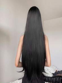Synthetic Lace Wigs - Black - View 3