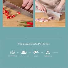 Guantes Desechables De Grado Alimenticio - Blanco - Ver 9