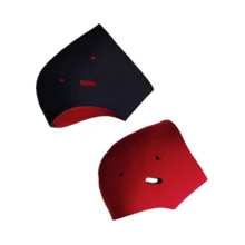 1pc Black & Red Heel Protector - Black - View 5