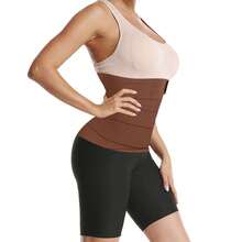 12.5cm Wide Waist Trainer - Brown - View 3