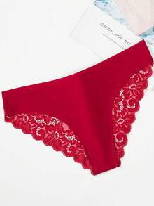 5入組性感鑽空蕾絲女性內衣