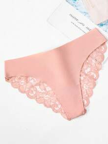 5入組性感鑽空蕾絲女性內衣