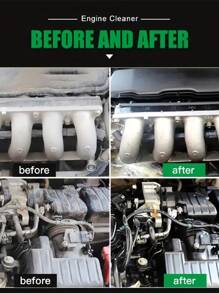 Engine Bay Cleaner Decontamination Deep Degreasing Compartment Heavy Oil Dust Car Cleaning Product - Black - View 5