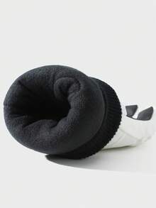 1 雙女式白色滌綸防滑、保暖、可調節袖口滑雪手套適合滑雪、騎行 - 白色 - 查看 9