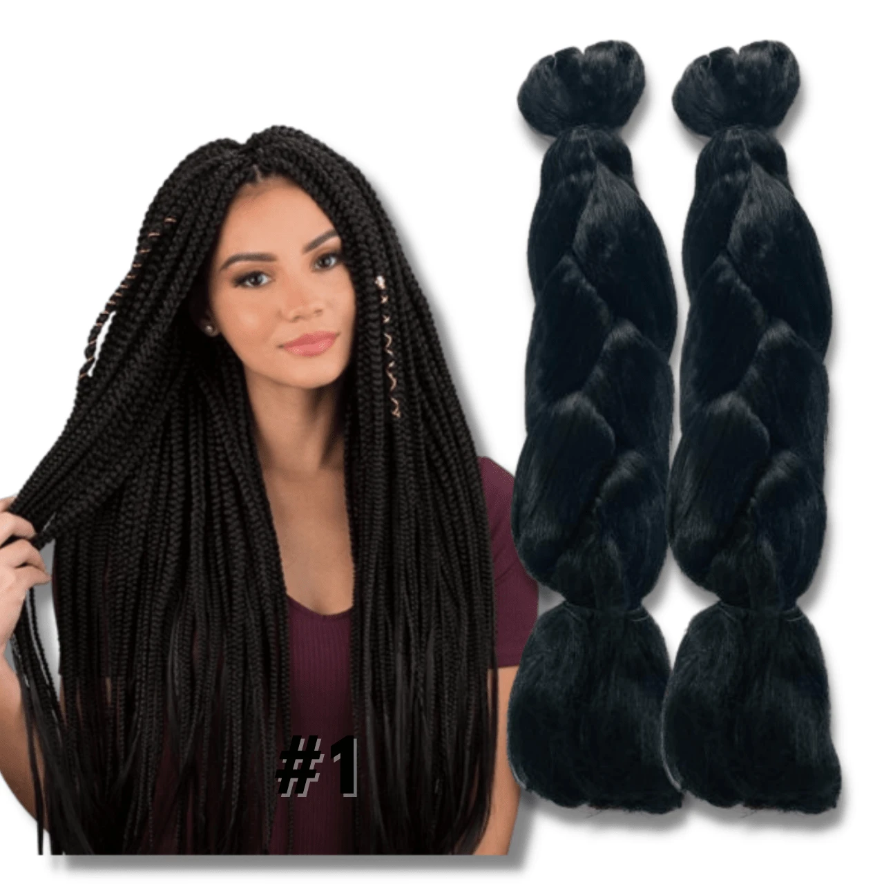 Synthetic Extensions - Negro - Ver 1