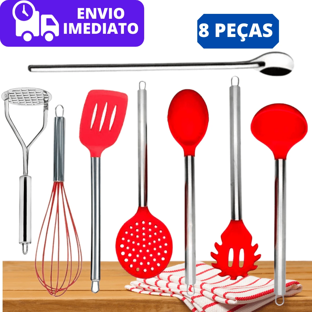 Cooking Tool Sets - 紅色 - 查看 1