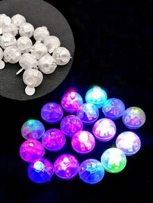 1 件 Led 發光小圓球有七種顏色,適用於氣球、蛋糕和工藝品項目的 Diy 裝飾 - 彩色 - 查看 2