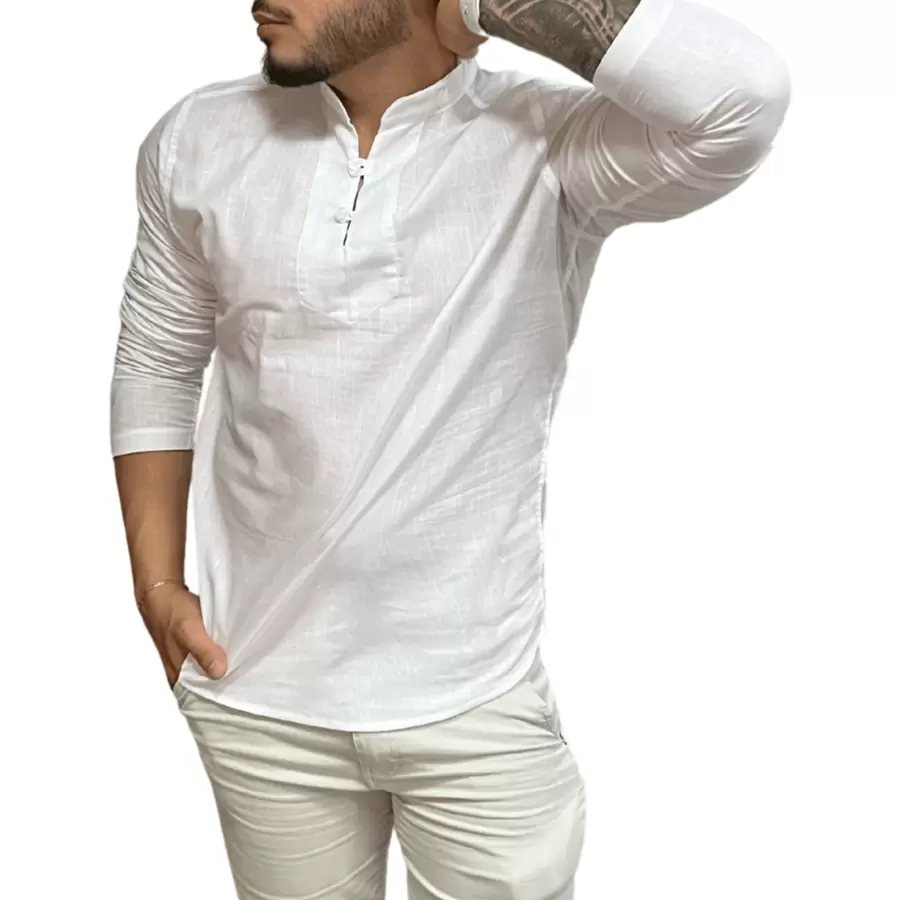 Men Shirts - trắng - Xem 1