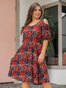 Women Dresses - 紅色 - 查看 1