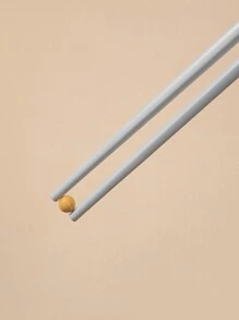 5双/10双简约彩色防滑耐磨筷子，适合日常家居使用、厨房、圣诞礼物 - 彩色 - 查看 10