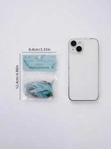 40张防水半透明PVC羽毛主题贴纸，适用于DIY子弹日记 - 綠色 - 查看 3