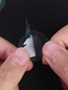 40张防水半透明PVC羽毛主题贴纸，适用于DIY子弹日记 - 綠色 - 查看 6