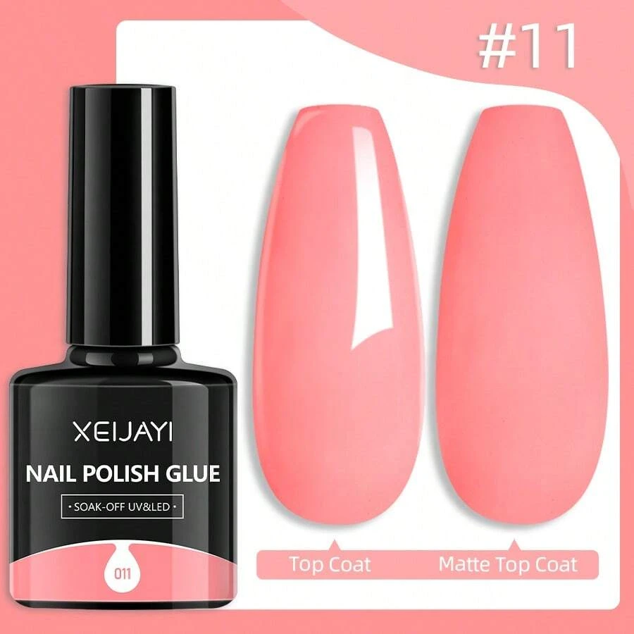 XEIJAYI 1 Color Spring Bright Macaroon Candy Nail Polish Gel Easter Limited Edition Nail Gel For Women - DIY Home Salon Nail Art - 西瓜粉 - 查看 1