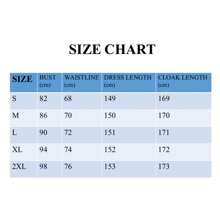 成年人派對公主裙服飾適用於節日或者 - 藍色 - 查看 4