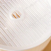 1pc Round Pp Cat Grass Hydroponic Planter Suitable For Indoor Hydroponic Cat Grass (without Seeds)