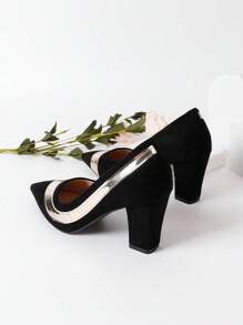 High Heel Velvet Shoes For Women