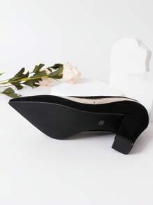 High Heel Velvet Shoes For Women
