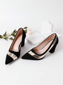 High Heel Velvet Shoes For Women