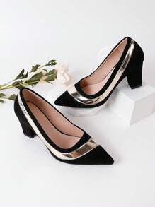 High Heel Velvet Shoes For Women