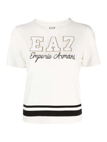 Women's T-Shirt WHITE 6RTT34TJPYZ1130 - 白色 - 查看 1