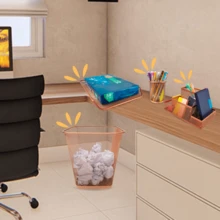 Stationery Storage Boxes - 乾枯玫瑰色 - 查看 5