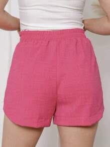 Women Shorts - Màu Hồng Tươi - Xem 2