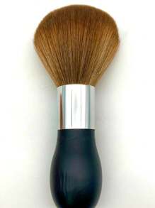 BLEDO DE BARBERIA PARA LIMPIEZA ESTETICA SACUDIDOR DE CABELLO DE CERDAS LARGAS - Negro - Ver 1