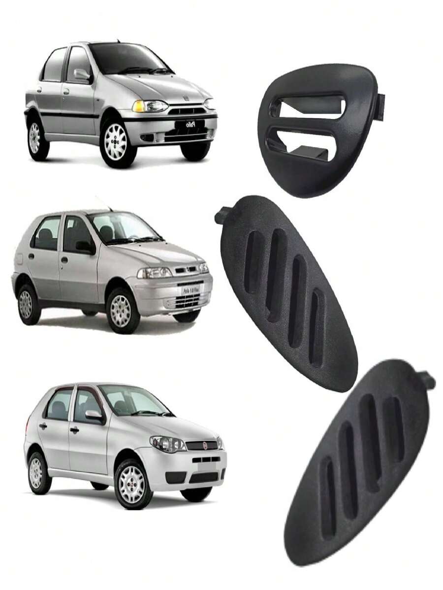 Tampão Superior Lateral Le/ld E Central Cinza Palio 1996 A 2004