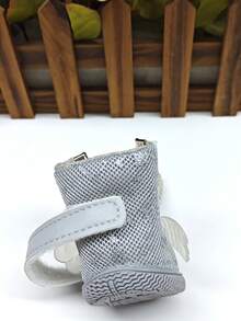 寵物鞋,呼吸運動鞋,翅膀設計,適合貓狗腳的保護 - 灰色 - 查看 3