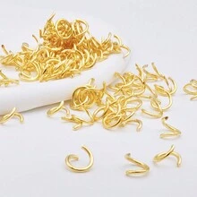 200pcs Stainless Steel Open Jump Ring For Jewelry Making, Double Loop Open Jump Ring Finding Connector - Multicolor - View 6