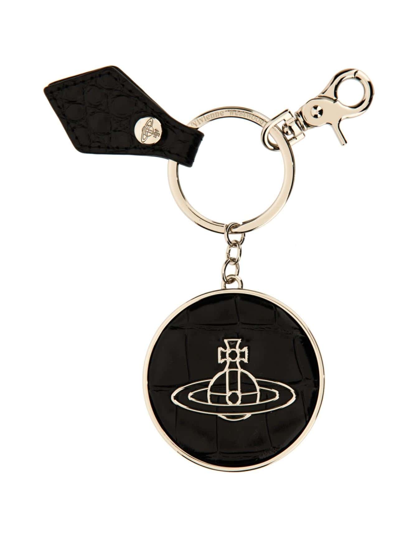 VIVIENNE WESTWOOD ロコチャムキチェン 8203011EUS000D H407 Silver Keychain with logo charm Vivienne Westwood - Vitkac AS