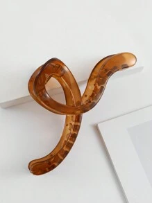 Móng vuốt tóc - màu nâu - Xem 4