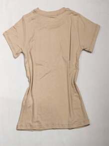 Women T-Shirts - 米色 - 查看 3