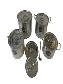 Juego de Ollas Acero Inoxidable 11 Piezas Z558 - Gris - Ver 1