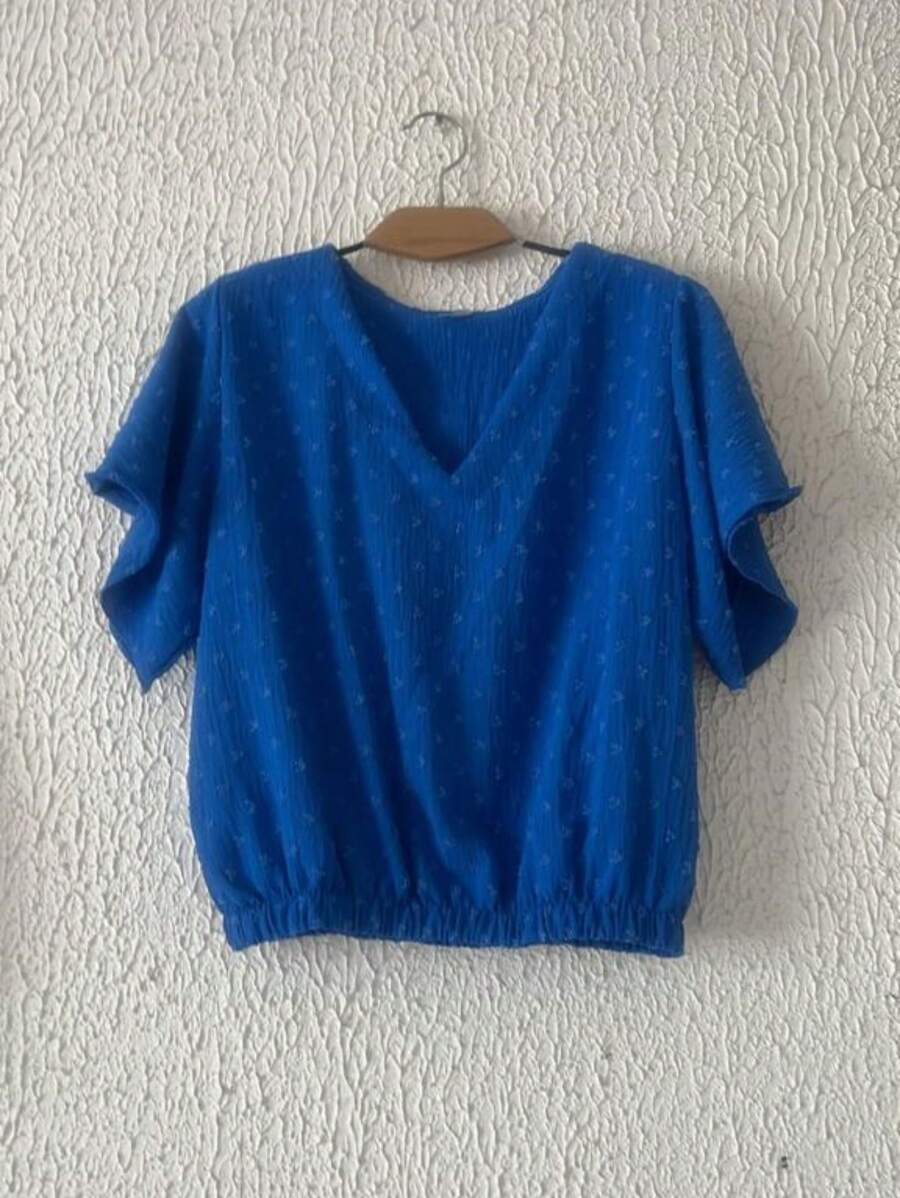 Women T-Shirts - 寶藍色 - 查看 1