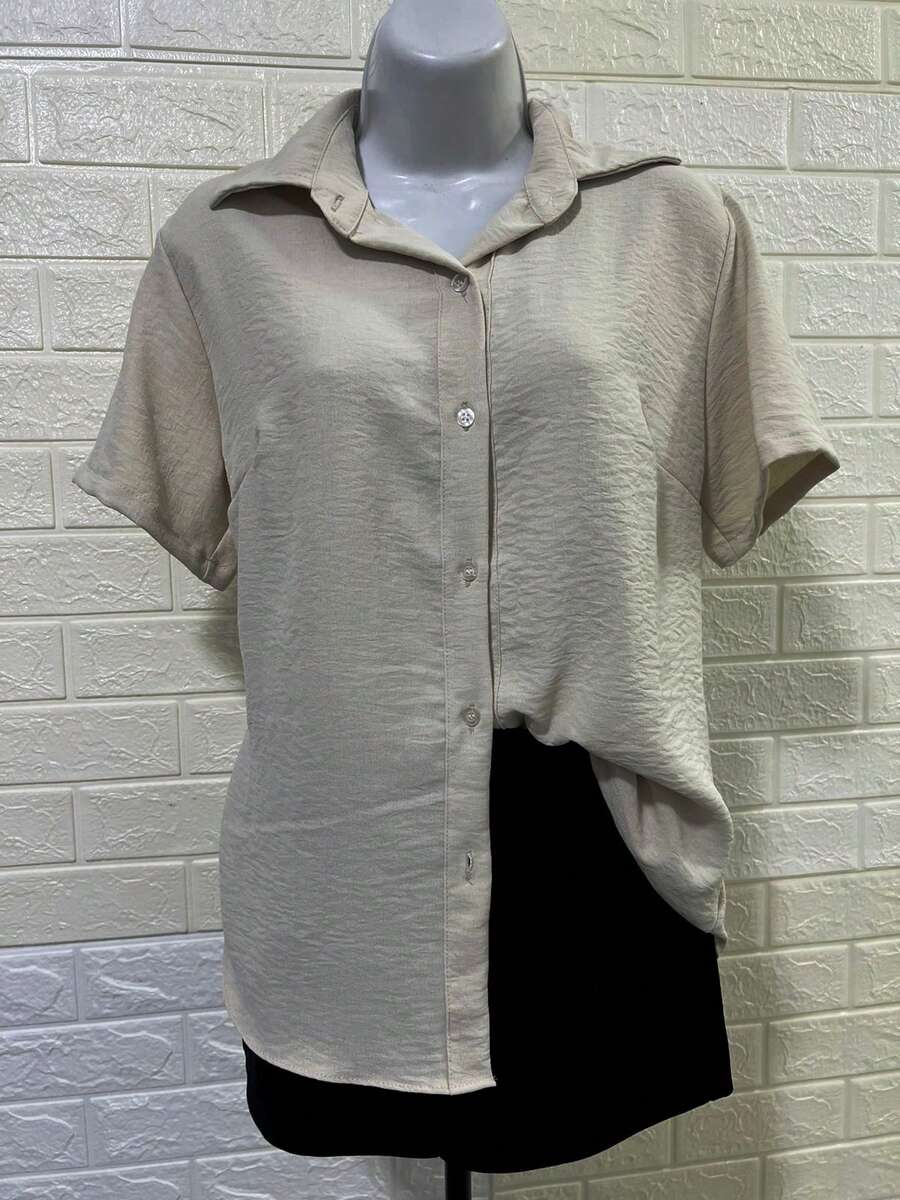 Women Blouses - Beis - Ver 1