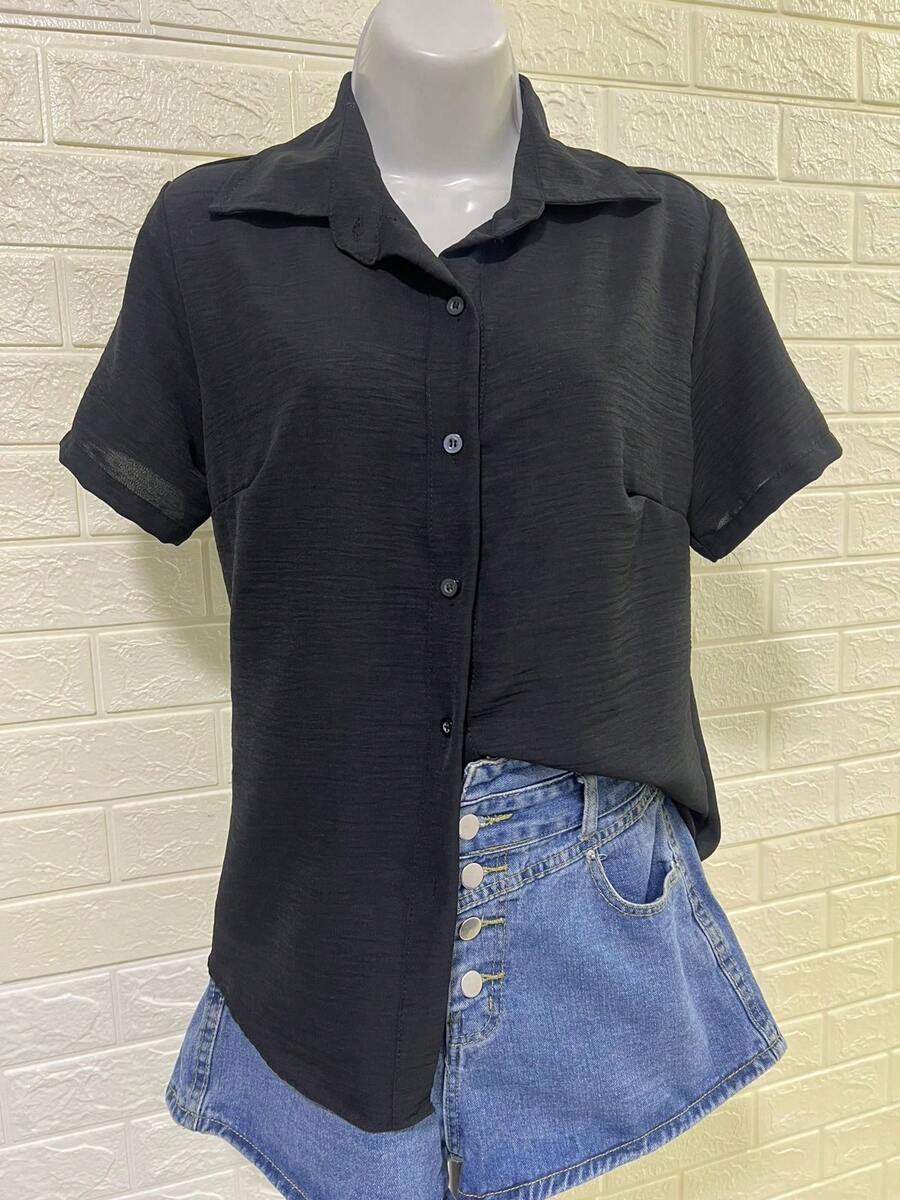 Women Blouses - màu đen - Xem 1