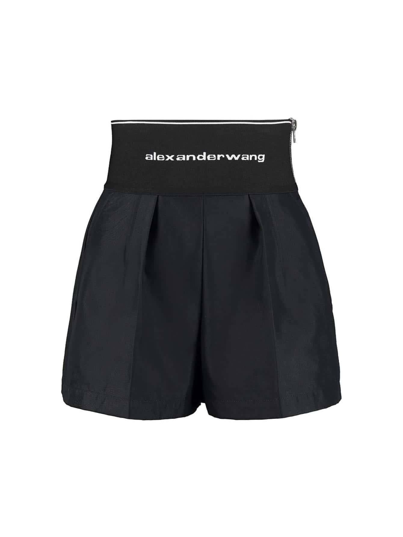 ショートパンツ ALEXANDER WANG Women Straight Pants 1WC1224450001 BLACK Alexander Wang Women's Casual Pants BLACK 1WC1224450001-2