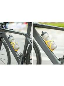 Portabotellas De Agua Para Bicicleta De Montaña, Bicicleta De Carretera, Con Material Plástico De Alta Elasticidad, 1 Ud.
