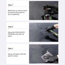 汽车陶瓷涂层，300毫升纳米陶瓷喷涂涂层，疏水性汽车蜡抛光密封剂，高光泽漆面保护及快速细节喷雾 HGKJ S12 - S12 - 查看 10