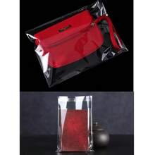 50 件 12x17.5 公分透明 Opp 袋,塑膠包裝袋,適用於禮品、服裝、配件和書籍包裝