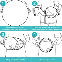 1 个粘球玩具飞镖靶，带 8 个粘球，户外吸盘球，适合室内和户外派对巨型飞镖靶游戏，非常适合新年礼物、新年游戏、情人节游戏、情人节礼物、适合泳池游戏的泳池玩具、泳池派对、适合万圣节/圣诞节/感恩节的成人派对游戏