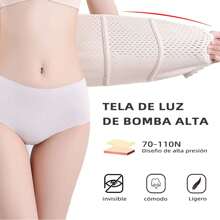 Fajas Colombianas para Mujer, Fajas para Mujer Moldeadora, con 6 Niveles Compresión de Ajuste, Cómoda y Transpirable - Caqui - Ver 2
