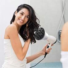 白色塑料通用美髮理髮店風筒捲髮擴散器,風筒配件