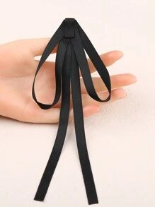 1入組女士簡約時尚蝴蝶結，適用於日常穿搭、外出、派對裝飾