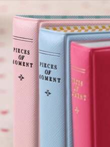 1pc 3-Inch Insert Page Photo Album - Black - View 4