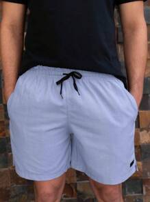 Men Shorts - Silver - View 3