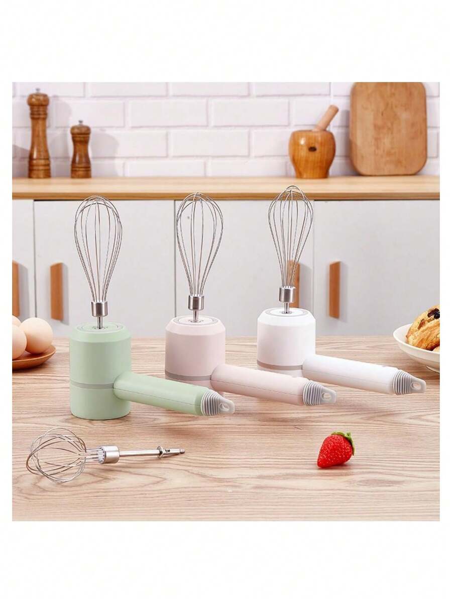 Batidora de Mano 2 en 1 Recargable - Rosa - Ver 1