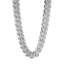 61cm Rhinestone Chain Necklace,suitable For Both Men And Women,silver-colored - Silver - View 3