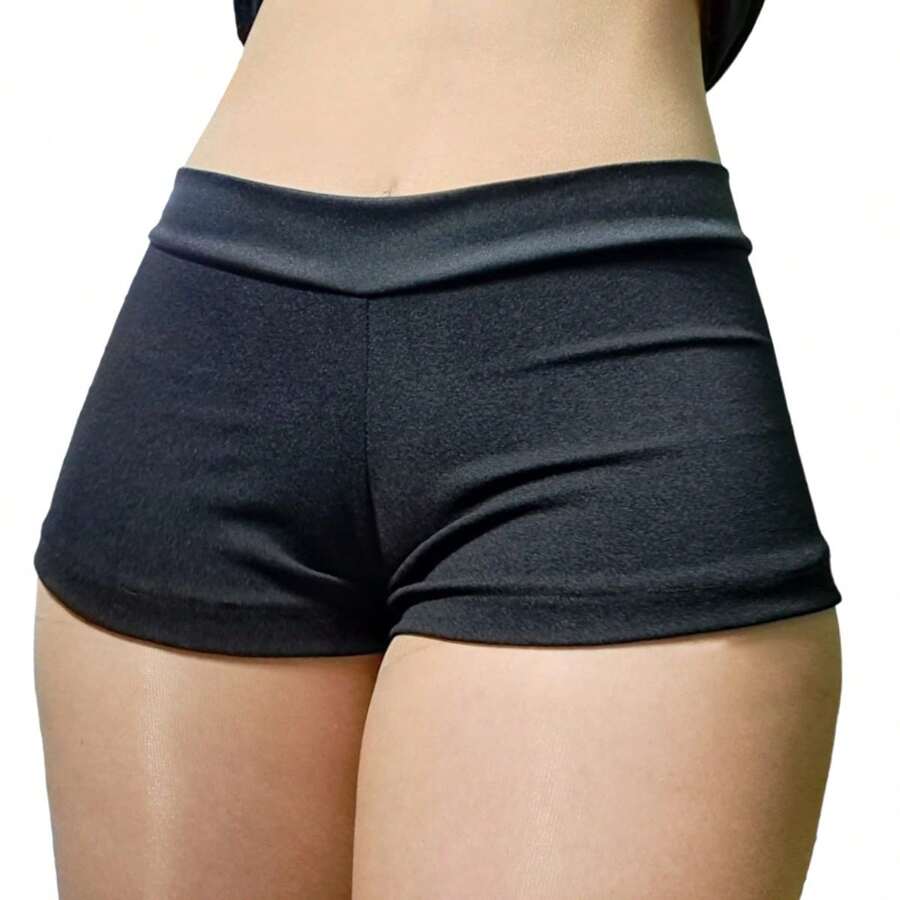 SHORT STRECH LICRA SEXY - Negro - Ver 1
